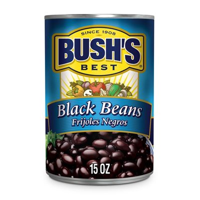 BUSHS BEST BLACK BEANS 15OZ