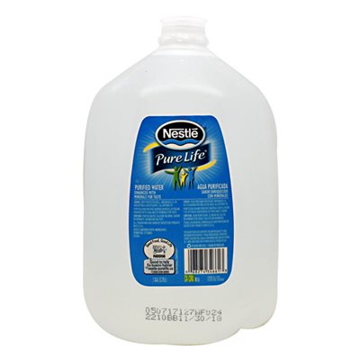 NESTLE PURE LIFE WATER GALLON 128OZ / 6CT