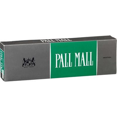 PALL MALL MENTHOL SILVER BOX KING