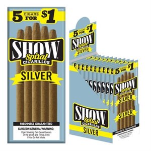 SHOW CIG SILVER 5 / $1 15CT