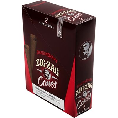 ZIG ZAG CONES DRAGONBERRY 2PK / 15CT