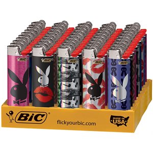 LIGHTER BIC PLAYBOY 50CT