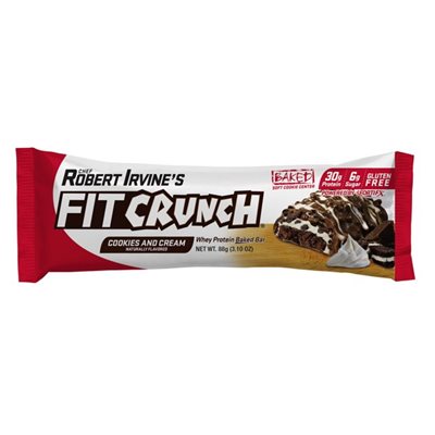 FIT CRUNCH BAR MILK / COOKIES 12CT