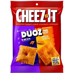 CHEEZ-IT DUOZ BACON / CHEDDAR 4.3OZ