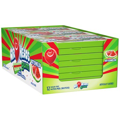 AIRHEAD GUM WATERMELON 12CT