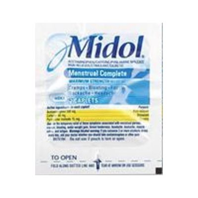 MIDOL CARD 2PK / 6CT