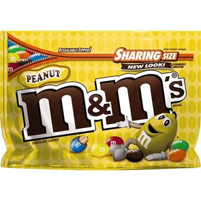 MM PEANUT STANDUP POUCH 10OZ