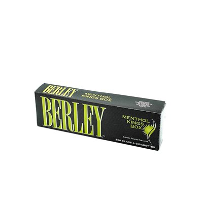 BERLEY MENTHOL KING BOX