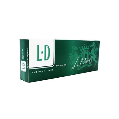 L-D MENTHOL 100'S BOX (DARK)