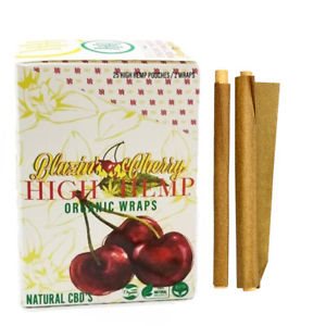 HIGH HEMP CHERRY WRAPS 25CT