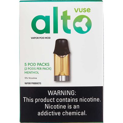 VUSE ALTO MENTHOL POD 5CT