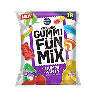 GUMMI FUN PEG GUMMI PARTY 5OZ EA