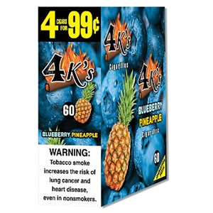 4 KINGS BLUEBERRY PINEAPPLE 4 / 99 15CT