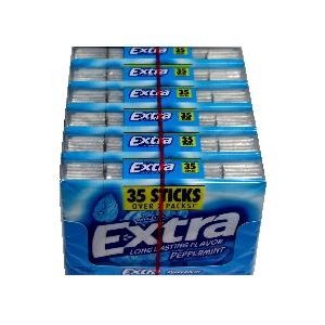 EXTRA 35 STICK PEPPERMINT 6CT