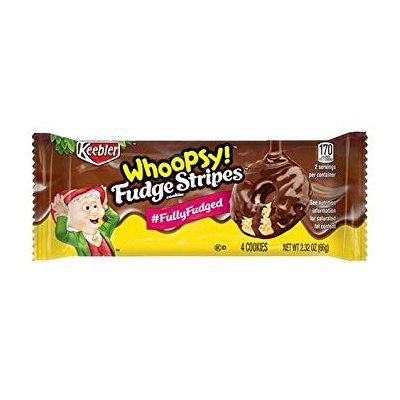 KEEBLER FUDGE STRIPES WHOOPSY 12CT ~ temp unavail