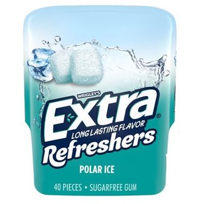 EXTRA REFRESHERS POLAR ICE 40PCS 4CT