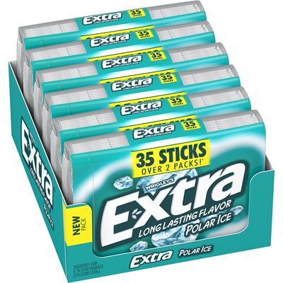 EXTRA 35 STICK POLAR ICE 6CT