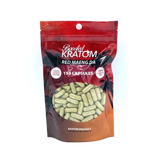 BOOSTED KRATOM RED MAENG DA 150CT EA