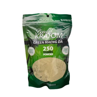 BOOSTED KRATOM 250G POWDER GREEN MAENG EA