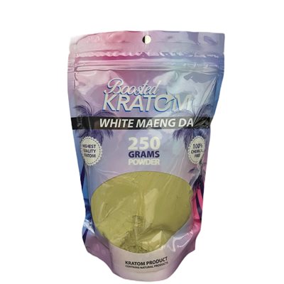 BOOSTED KRATOM 250G POWDER WHITE MAENG EA