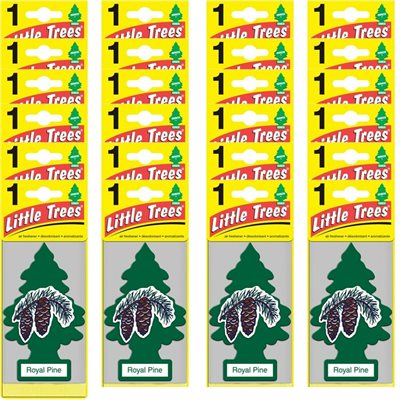 AIR FRESH LITTLE TREE ROYAL PINE 24CT