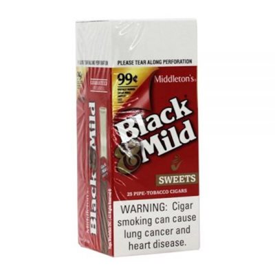 BLACK MILD SWEET PT PP.99 BX25