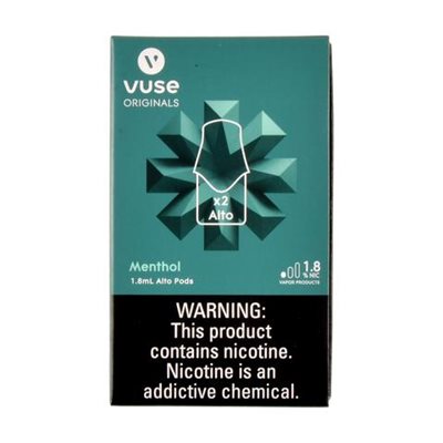 VUSE ALTO MENTHOL POD 1.8% 5CT