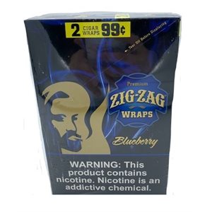 ZIG ZAG WRAP BLUEBERRY 2 / $.99 25CT