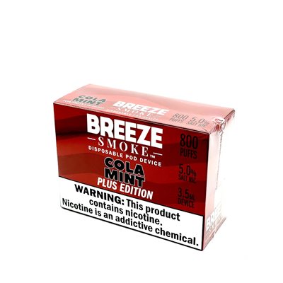 BREEZE PLUS FIZZY ICED COLA 10CT