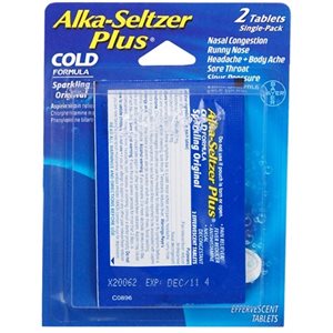 ALKA SELTZER PLUS 2PK 25CT