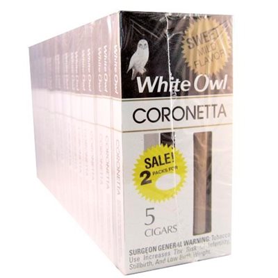 WHITE OWL CORONETTA 10 TWIN PACKS 5CT