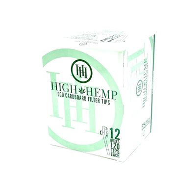 HIGH HEMP FILTER TIPS 12CT