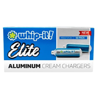 WHIP IT CREAM CHARGERS ELITE 50CT