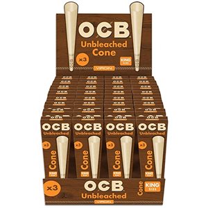 OCB CONE BAMBOO KING SIZE 96CT