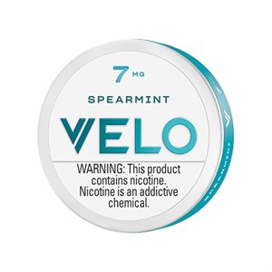 VELO SPEARMINT 7MG NICOTINE POUCHES 5CT