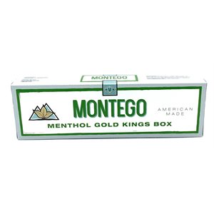 MONTEGO MENTHOL GOLD BOX