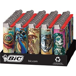 LIGHTER BIC TRIBAL TATTOO 50CT