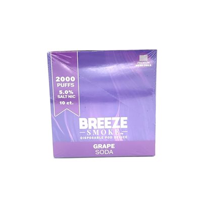 BREEZE PRO GRAPE 10CT