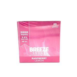 BREEZE PRO RASPBERRY LEMON 10CT