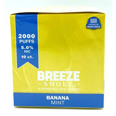 BREEZE PRO BANANA MINT 10CT