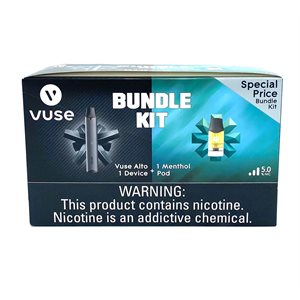 VUSE ALTO MENTHOL BUNDLE KIT 5% 1POD 5CT