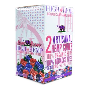 HIGH HEMP CONES BERRY 15CT