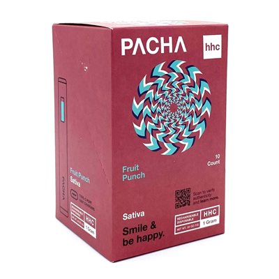 PACHA HHC FRUIT PUNCH SATIVA 1G 10CT