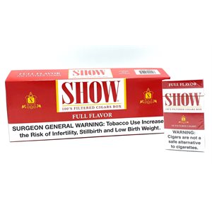 SHOW LTL CIG NATURAL RED 10CT