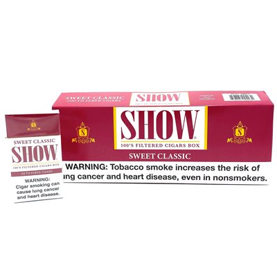 SHOW LTL CIG NATURAL CLASSIC SWEET 10CT