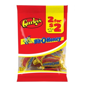 GURLEY'S 2 / $2 BIT-O-HONEY 1.75OZ / 12CT