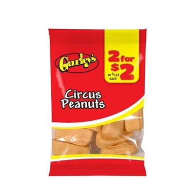 GURLEY'S 2 / $2 CIRCUS PEANUTS 2OZ / 12CT