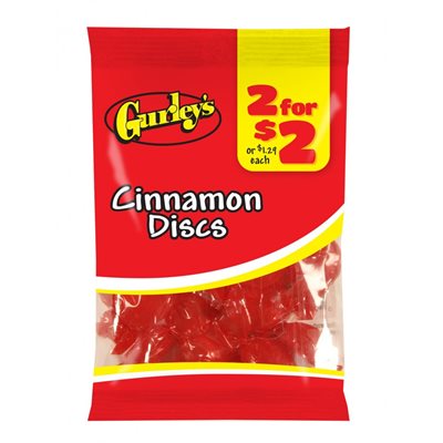 GURLEY'S 2 / $2 CINNAMON DISCS 3.25OZ / 12CT