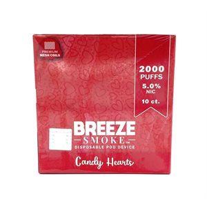 BREEZE PRO CANDY HEARTS 10CT