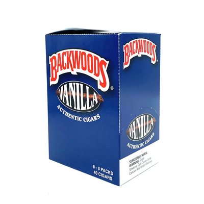 BACKWOODS VANILLA 5 / 8CT